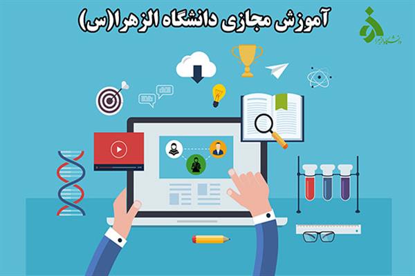 آشنایی  با سامانه کلاس درس زنده (Adobe Connect) آموزش های مجازی دانشگاه الزهرا